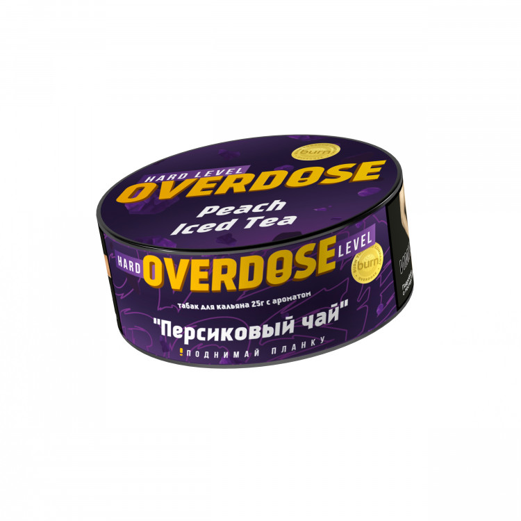 Табак Overdose - Peach Iced Tea (Персиковый чай) 25 гр